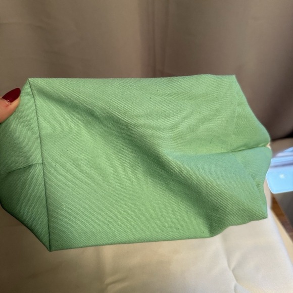 Trader Joe's Pastel Green Mini Canvas Tote Bags 2025 LIMITED EDITION NWT - Picture 6 of 13